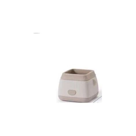 Couvre-pieds de table et de chaise en silicone muet housse de chaise antidérapante et résistante à l'usure 4PCS(4 morceaux de blanc d'abricot généreux)