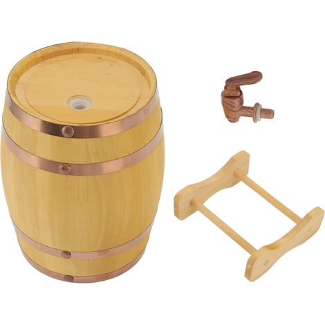 750 ml Kiefernholz-Weinfass für Whisky, Bier und Spirituosen (1/5)