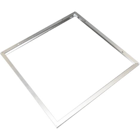Marco de superficie para panel led 60 x 60 cm, tipo armstrong, blanco
