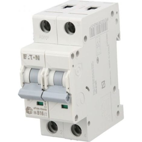 Disjoncteur 2P B 16A 6kA AC xPole Home HN-B16/2 194861