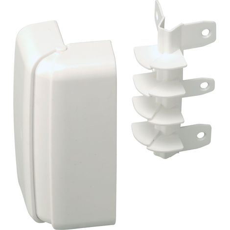 Angolo esterno variabile elettrocanali 70x20 bianco - ec20004