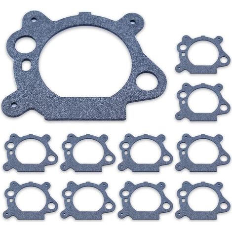 10 Carburetor Gaskets for 272653 795629 272653S, Replacement Air Filter Gasket Compatible with 625-675 Series Engines