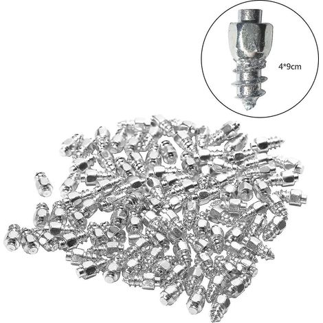 100pcs Bicycle Tire Studs Snow Spikes Anti-slip Screw Tire Spikes( Size : A ) (1/5)