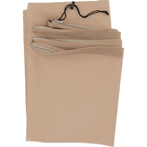 Esschert Design – Housse hivernage respirante 200 x 240 cm – Protège contre le gel et le vent – Réutilisable avec fermeture éclair et cordon de serrage (1/5)