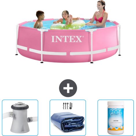 Intex Piscine Tubulaire Ronde - 244x76 cm - 4-pièces  SCB75 (1/4)