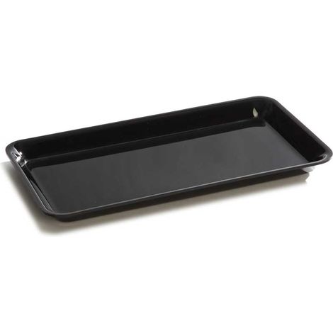 Plateau en Plexiglas gastronorme GN 1/3 325x176x17mm Noir - Matériel CHR Pro
