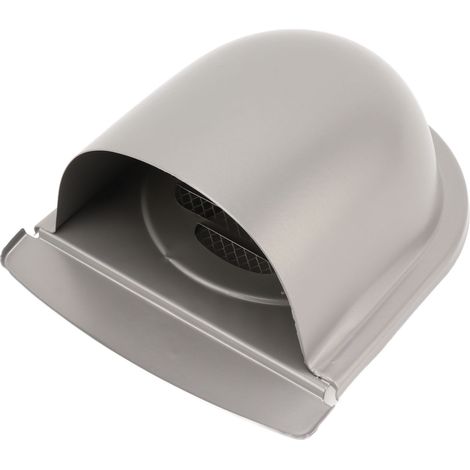 Couvercle de Ventilation Extérieur en Acier Inoxydable Étanche avec Grille pour Sèche-Linge Type 100U (1/5)