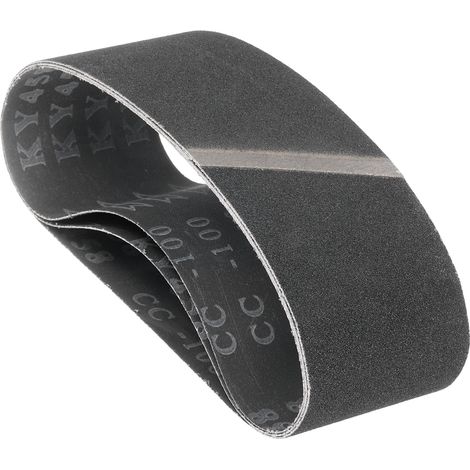 3 Bandes Abrasives 4 X 24 Pouces Grain 100 Carbure De Silicium (1/5)