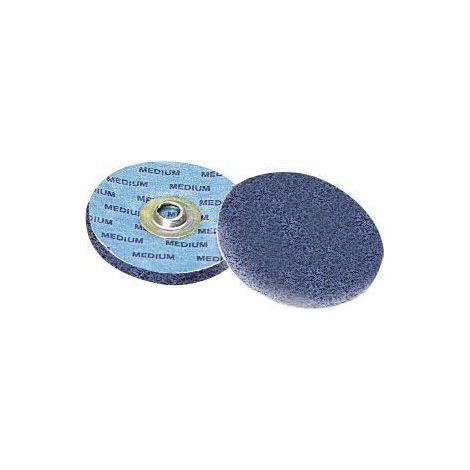 ABRASIVI STD. Disco abrasivo Brite A/O BaBlend Hs-St 51-M, 51 mm, grana fine.