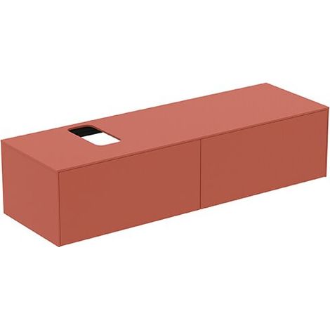 IDEAL STANDARD T3983Y3 Meuble-bas WT Conca, 2 tiroirs (1/2)