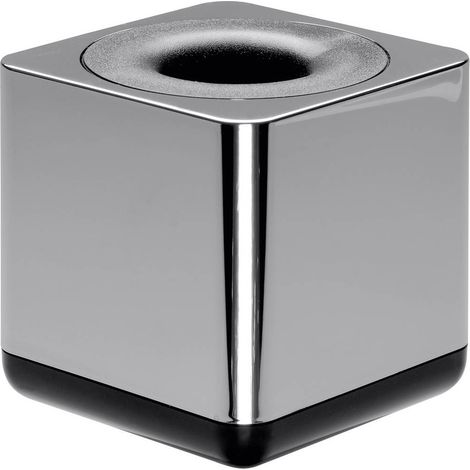 HAN Dispenser per fermagli i-Line CHROME 27652-88 Cromo, Nero (1/2)