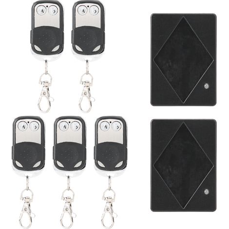 Télécommande sans fil 2V5, émetteur et récepteur pour système de contrôle d'accès de porte, kit prêt à l'emploi. (1/5)