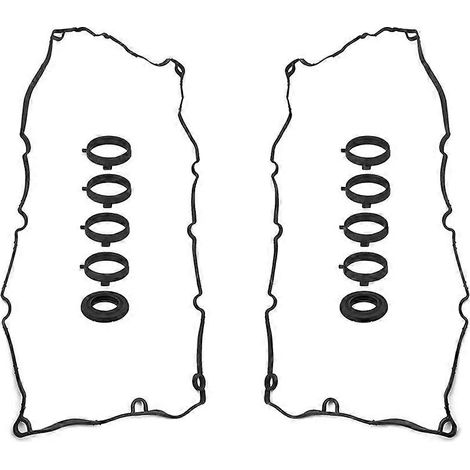 Les joints de couvercle de soupape de moteur gauche et droit 94810593601 et 94810593501 sont compatibles pour les moteurs Panamera 3.6L et 4.8L V6/V8 (2010-2016). (1/5)