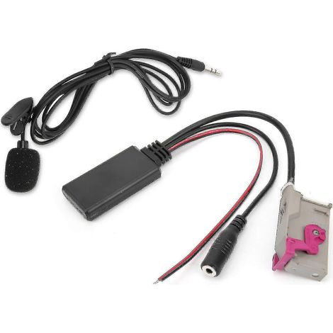 Bluetooth 5.0 Aux-Kabeladapter mit Mikrofon-Ersatz für A3 A4 A6 A8 Tt R8 Rns-E Headunit (1/5)