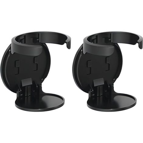 Bardusch-2 pièces porte-gobelets muraux auto-adhésifs pliables, compatibles toutes tailles (1/5)