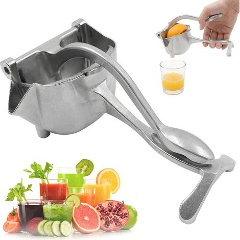 Presse Agrumes Manuel, Presse Citron Avec Effet Levier En Alliage Daluminium, Extraction Rapide Pour Citrons Oranges Pamplemousse, Outil De Cuisine Sans Electricite, Facile A Nettoyer