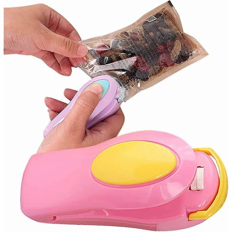 Machine de scellage portable, scelleuse de sacs à chaud manuelle, scelleuse à pression manuelle (1/5)