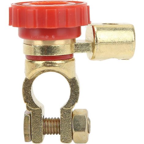 Borne de liaison de batterie de voiture en laiton 100 A 1,5‑1,7 cm, antirouille, interrupteur de déconnexion de sécurité universel pour bateaux (1/4)