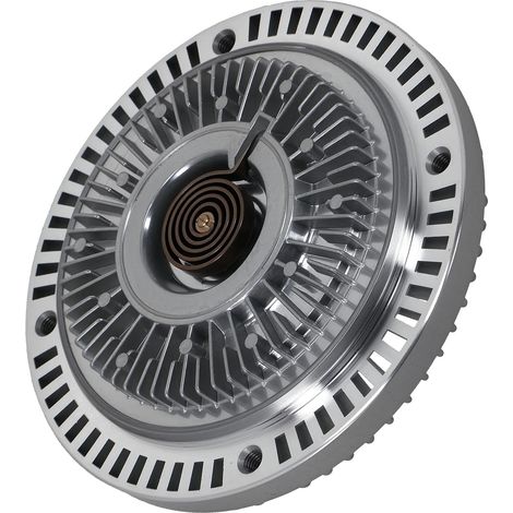 Frizione ventola di raffreddamento, in alluminio, 6,4 x 6,4 x 2,5 pollici, compatibile con Audi A4 A6 S4 Passat (1996-2005), migliora l'efficienza di raffreddamento, installazione diretta. (1/5)