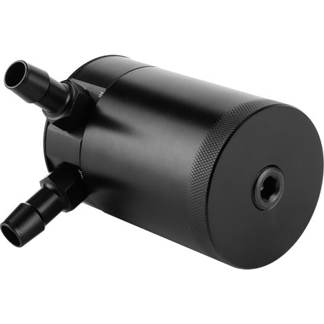Séparateur d'huile 2 ports 300ml réservoir en alliage d'aluminium avec déflecteur, accessoire universel pour moteur (1/5)