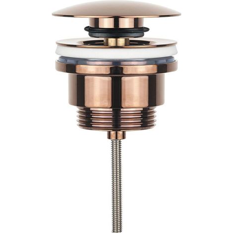 BONDE DE LAVABO UNIVERSEL CLIC-CLAC REA GOLD--or rose (1/3)