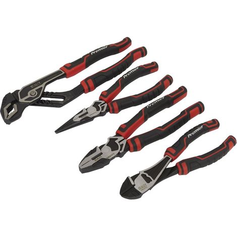 Sealey Premier High Leverage Pliers Set 4pc AK8378