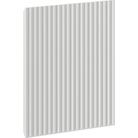Mexen Rivel frontale scanalato per corpo mobile bagno 40 x 43,5 cm, grigio opaco - 91A21-0400-470-1-62 (1/2)