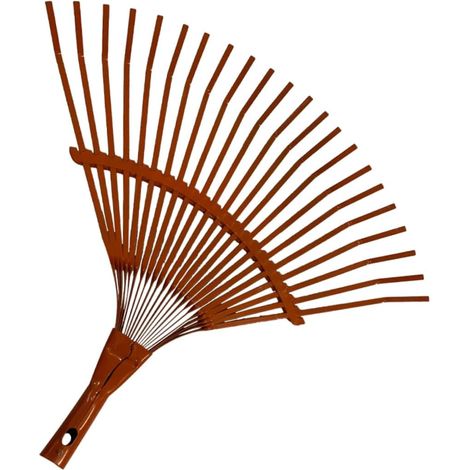 Râteau de Jardin Couleur Aléatoire en Acier Vert 22 Dents Manche Solide pour Nettoyer Feuilles et Débris Outil Pratique pour Extérieur et Jardin (1/5)