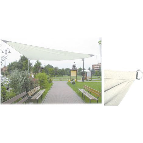 VELE OMBRA AMALFI BIANCOPANNA 3X3X3MT