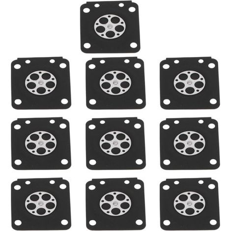 10pcs kit diaphragme carburateur – Nosheir – ZAMA MS210/230/2500 – réparation rapide – pour tronçonneuse (1/5)