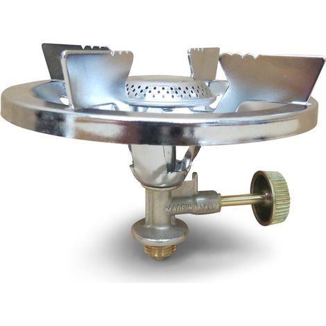 Super-Ego Tools – Réchaud à gaz 1 brûleur 1900W – Intensité de flamme réglable – Autonomie 32h – Pour camping et activités en extérieur (1/3)