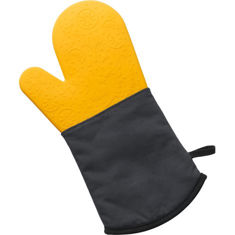 Guante de cocina, silicona/algodón/poliéster, 34 x 19 cm, amarillo / Lurch (1/5)