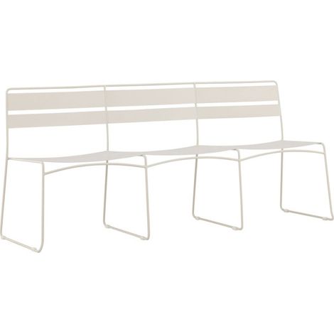 Canapé de Jardin 3 Places "Lina" 180cm Beige (1/5)