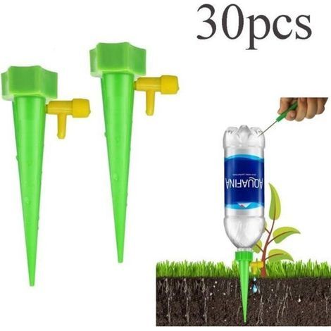 Système d'arrosage automatique - Non spécifié - 60pcs - Réglable - Jardin intérieur - Goutte à goutte, grand ensemble pour couvrir toutes vos plantes d'intérieur et extérieur (1/4)