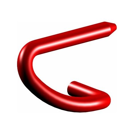 Layher – Goupille queue de cochon pour échafaudage multidirectionnel – Verrouillage des montants – Accessoire en acier pour chantiers professionnels
