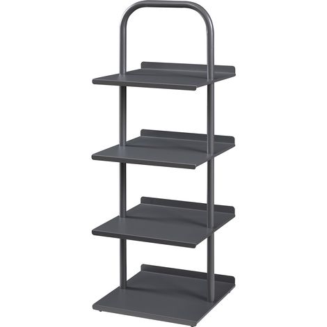 Zapatero de acero lacado 96 x 34 x 32 cm antracita 030010504 (1/4)