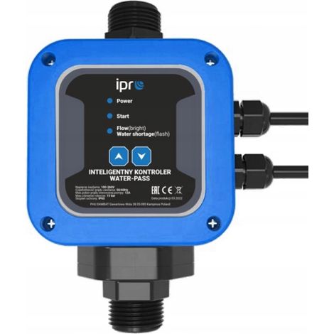 Dambat  Régulateur de pompe Ipro Water-Pass - 2,2 kW - Électronique - Protection humidité - Installation facile (1/3)