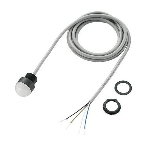 TRU COMPONENTS 1588016 Luce di segnalazione a LED multicolore Verde, Rosso, Ambra 12 V/DC, 24 V/DC TC-R9-125LA6-11-BMRG