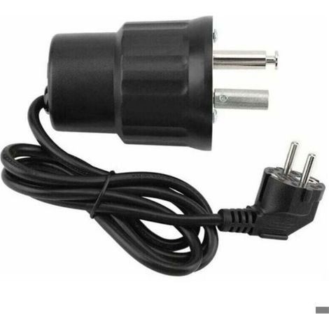Moteur tourne-broche électrique Aluminium - Charge maximale 24kg - Idéal pour barbecue extérieur - Prise EU (1/3)
