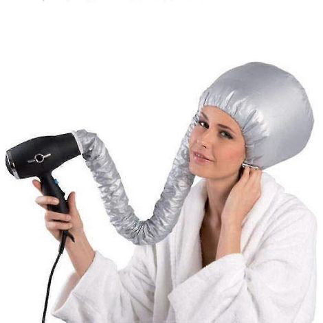Bonnet de séchage portable et souple avec accessoire pour sèche-cheveux (1/5)