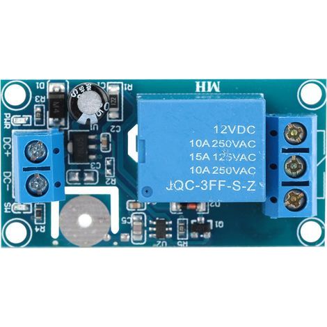 12V 1 Channel Relay Capacitive Self Locking Touch Switch Module
