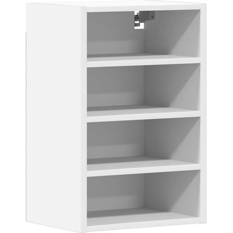 Armario de cocina de diseño elegante para montaje en pared 40 x 29,5 x 60 cm madera de ingeniería blanca 020050447 (1/5)