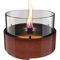 Candela Café 18 Reactive Glaze Amber da tavolo ricaricabile TenderFuel