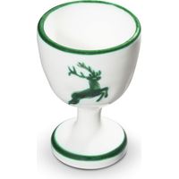 Gmundner Keramik Grüner Hirsch, Eierbecher (H: 7,5cm)