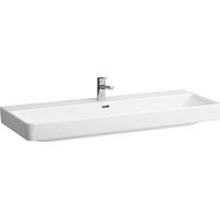 LAUFEN PRO S Waschtisch, 2 Hahnlöcher, mit Überlauf, 1200x460mm,