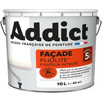 Peinture Façade Pliolite Ton Pierre10l Haute Résistance Intempéries - Addict