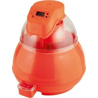 Incubatrice covatutto 16L digitale con display digitale 3 lampade e vaschetta esterna con girauova automatico max 48W pollicoltura selvaggina uova pulcini