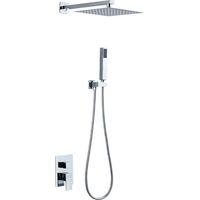 Set doccia da incasso monocomando Modello Arenas colore cromato