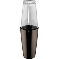 Ilsa Mixage shaker boston black acciaio 18/10 vetro 70 cl