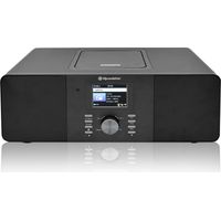 Roadstar IR-540D+BTBK Micro-chaîne Radio Internet Wi-Fi et Numérique DAB+/ FM, Lecteur CD-MP3 Bluetoot Noir